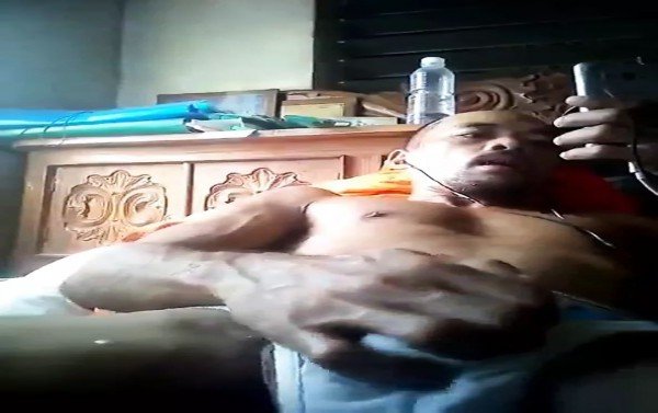 polisi indonesia ayah wanking